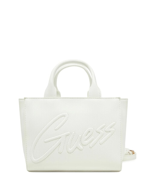 GUESS GIRL Borsa a mano piccola con tracolla cremwhi - Borse Donna
