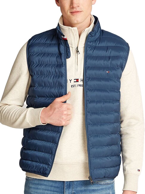 TOMMY HILFIGER TH Smanicato aegean sea - Giacche smanicate Uomo