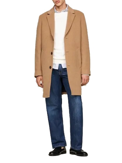 TOMMY HILFIGER TH Giacca in misto lana hickory - Giacche Uomo