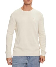 TOMMY HILFIGER TH JEANS  Girocollo in cotone - Maglie Uomo