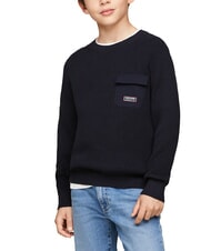 TOMMY HILFIGER TH KIDS Maglione in cotone - Maglioni Bambini