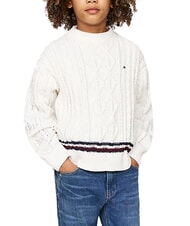 TOMMY HILFIGER TH KIDS Maglione bambino ivory petal - Maglioni Bambini - 1