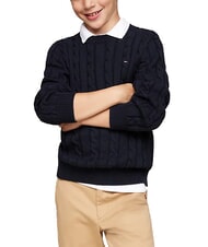 TOMMY HILFIGER TH KIDS Maglione bimbo in cotone - Maglioni Bambini