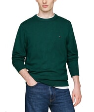 TOMMY HILFIGER PIMA Maglione girocollo in misto cachemire - Maglie Uomo