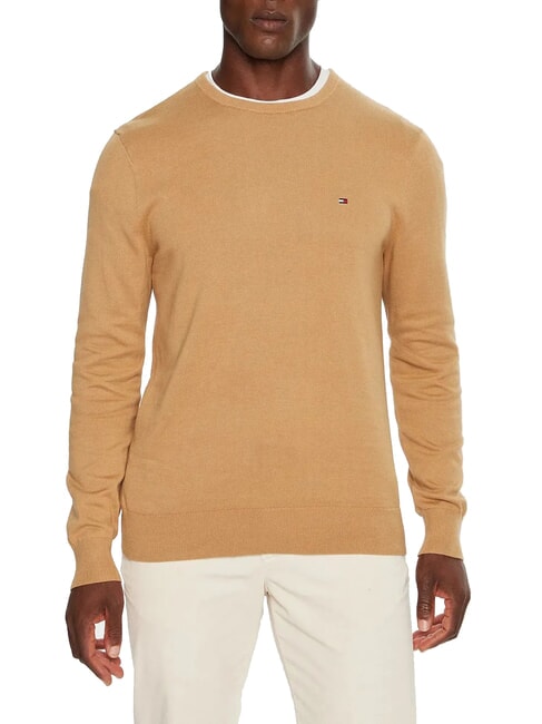 TOMMY HILFIGER TH  Maglione girocollo safari canvas - Maglie Uomo