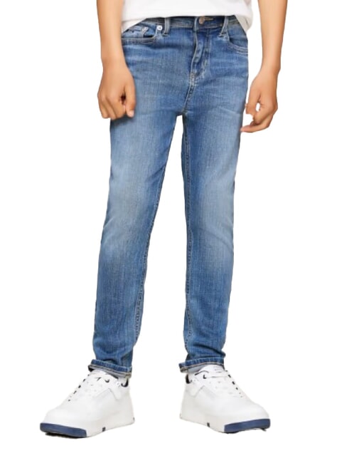 TOMMY HILFIGER TH KIDS  Jeans ragazzo oceanblue - Pantaloni bambini