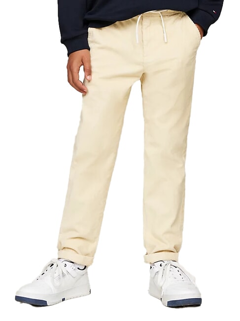 TOMMY HILFIGER TH KIDS Pantaloni Bambino country ivory - Pantaloni bambini