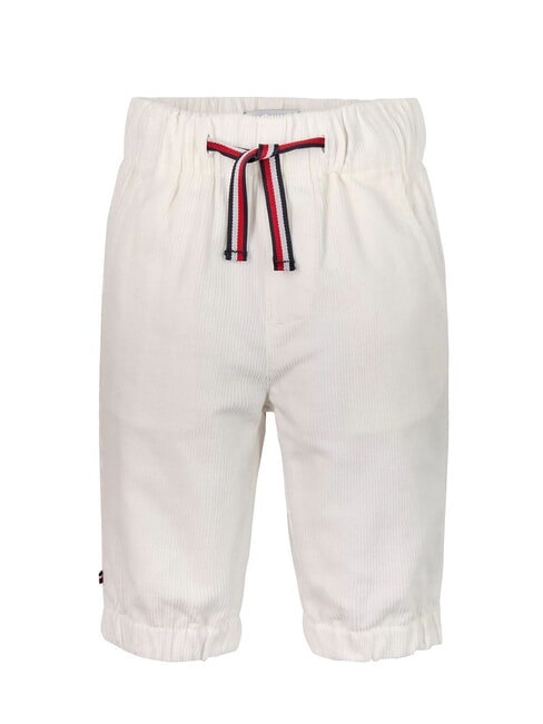 TOMMY HILFIGER TH KIDS Pantaloni a tre quarti ancient white - Pantaloni bambini