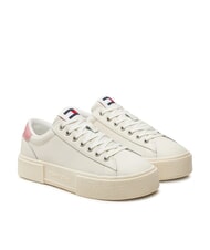 TOMMY HILFIGER TOMMY JEANS Foxing Flatform Sneakers ivory - Scarpe Donna - 1