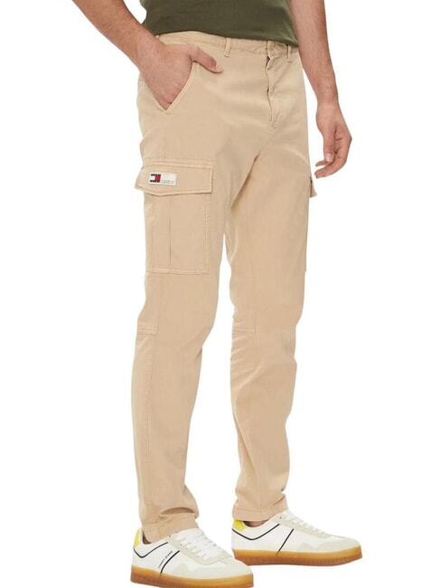 TOMMY HILFIGER TH JEANS Austin Pantaloni in cotone gentle gold - Pantaloni Uomo