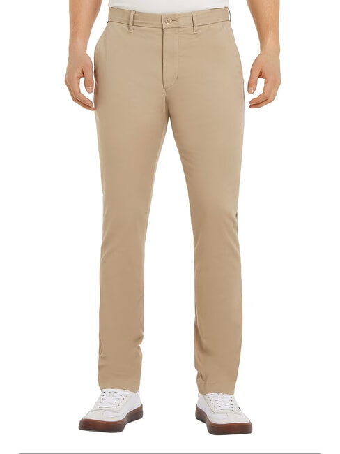 TOMMY HILFIGER TH BLEECKER Pantaloni Slim beige - Pantaloni Uomo