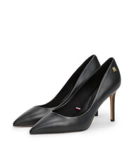TOMMY HILFIGER TH  D&eacute;collet&eacute; tacco 9 in pelle - Scarpe Donna