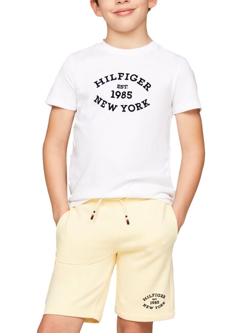 TOMMY HILFIGER TH KIDS Maglietta bambino in cotone white - T-shirt Bambino