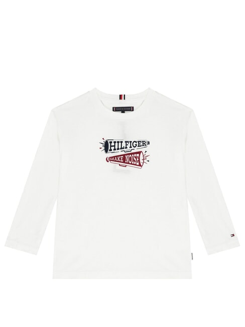 TOMMY HILFIGER TH KIDS Maglietta a maniche lunghe white - T-shirt Bambino