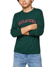 TOMMY HILFIGER TH KIDS T-Shirt in cotone manica lunga - T-shirt Bambino