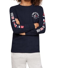 TOMMY HILFIGER TH KIDS T-Shirt in cotone a maniche lunghe - T-shirt Bambino