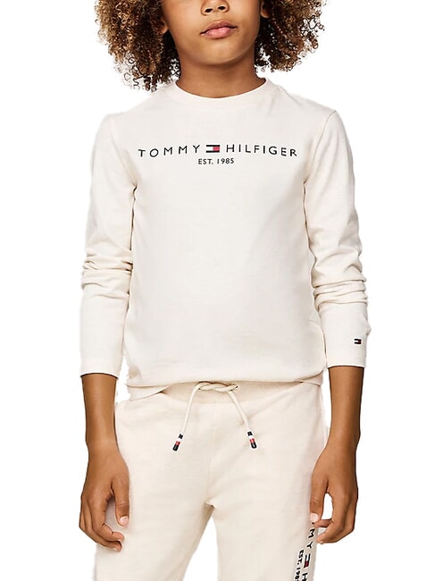 TOMMY HILFIGER TH KIDS T-Shirt a maniche lunghe calico heather - T-shirt Bambino