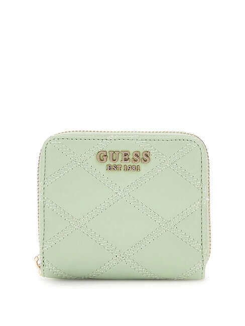 GUESS TAMSIN Portafoglio zip around piccolo celadon - Portafogli Donna