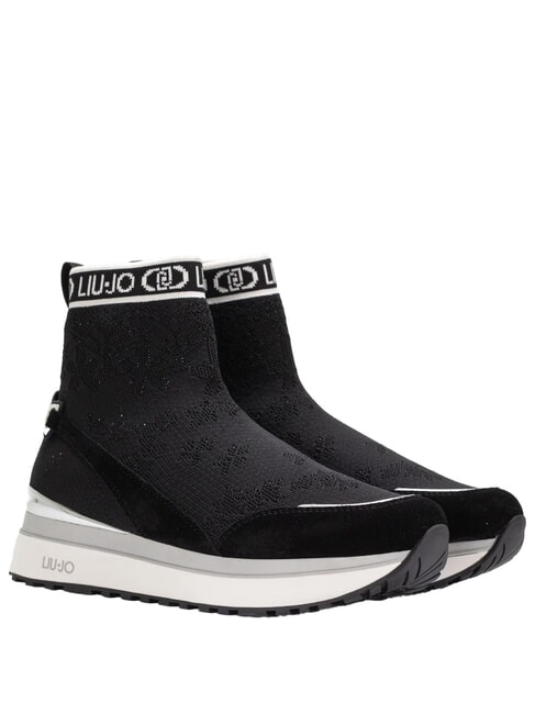 LIUJO MAXI WONDER 93 Sneakers  black/milk - Scarpe Donna