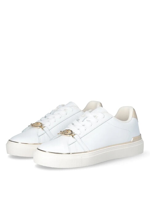 LIUJO KIKI 01 Sneakers in pelle white/light gold - Scarpe Donna