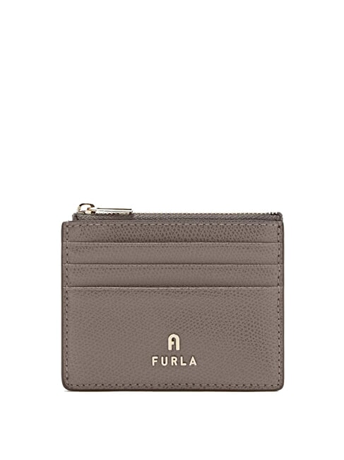 FURLA CAMELIA Portacard / Portamonete in pelle urban gray - Portafogli Donna
