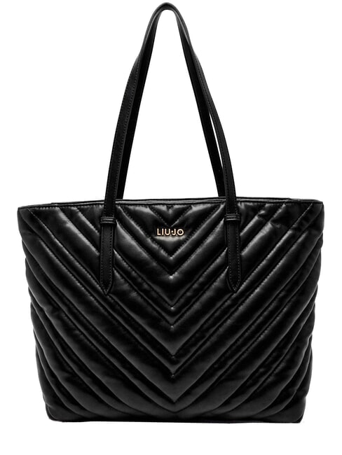 LIUJO HALONA  Shopping Bag NERO - Borse Donna