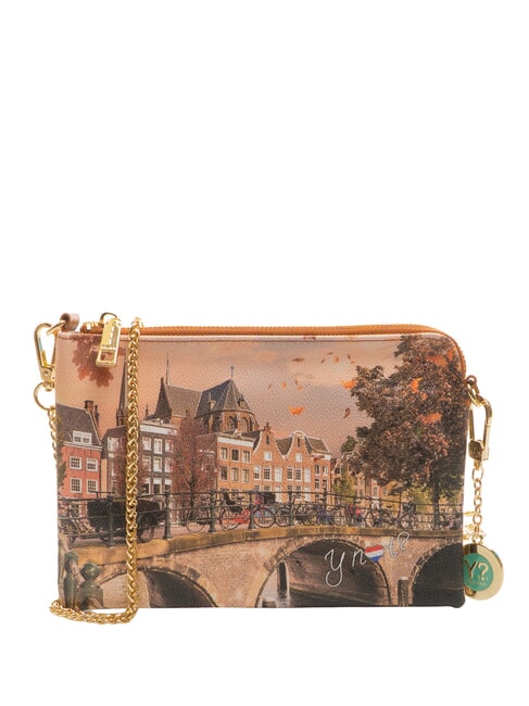 YNOT YESBAG Pochette con polsierina autumn river - Borse Donna