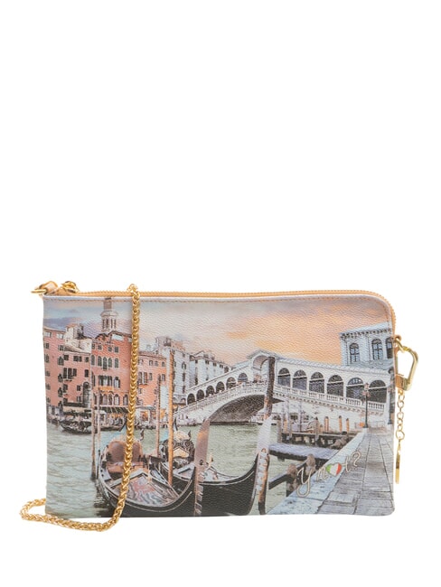 YNOT YESBAG Clutch con polsierina e tracolla venezia - Borse Donna