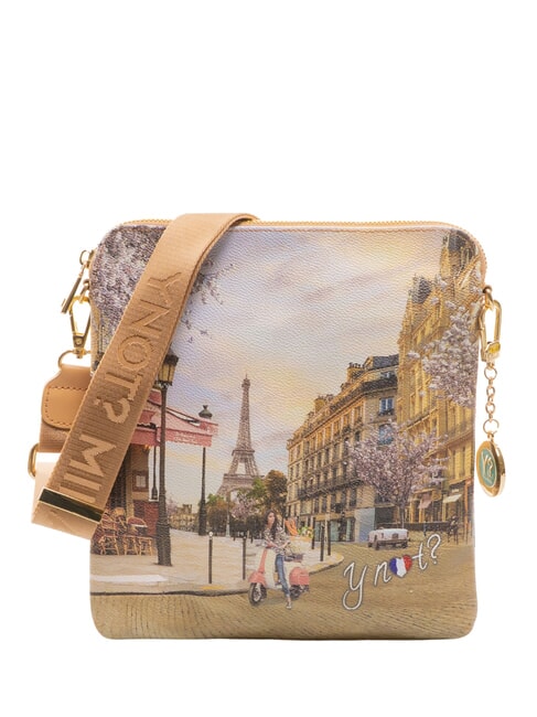 YNOT YESBAG Borsa piatta a tracolla velo paris - Borse Donna