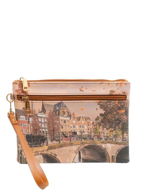 YNOT YESBAG Pochette media con polsierina autumn river - Borse Donna