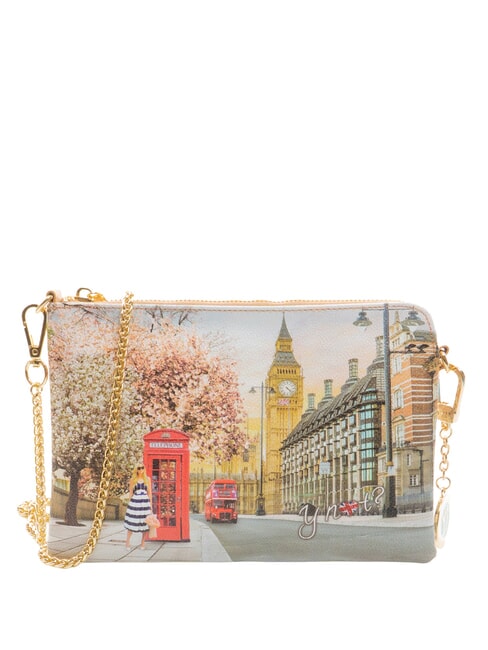 YNOT YESBAG SPECIAL Pochette clutch a mano english rose - Borse Donna