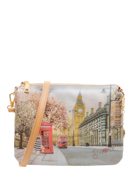 YNOT YESBAG Borsa media a tracolla english rose - Borse Donna