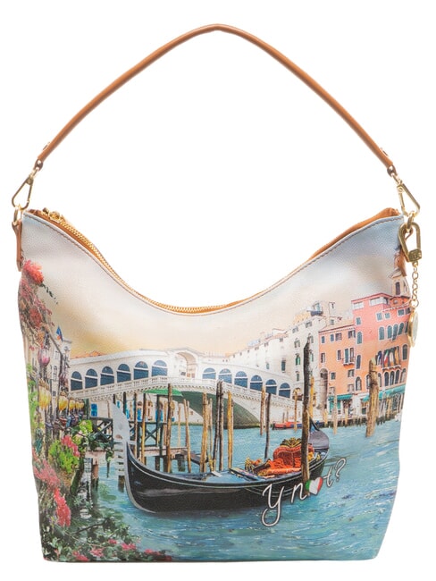 YNOT YESBAG Borsa sacca a spalla canaletto - Borse Donna