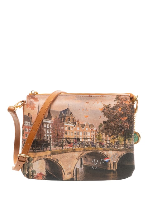 YNOT YESBAG Piattina a tracolla autumn river - Borse Donna