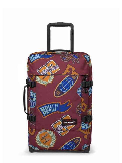 EASTPAK TRANVERZ S Trolley bagaglio a mano clash burgundy - Bagagli a mano