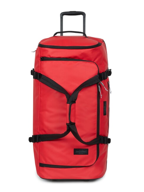 EASTPAK DUFFEL PACK WHEEL M Trolley borsone medio idrorepellente tarp red - Trolley Semirigidi
