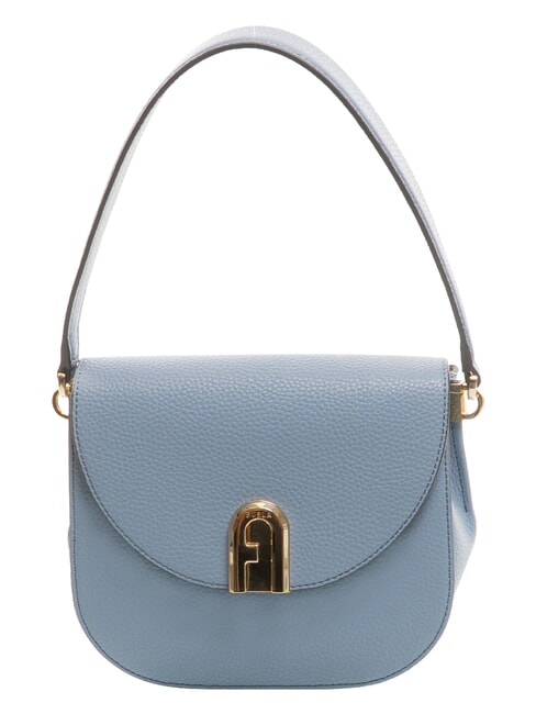 FURLA GARDENIA Mini Bag a spalla, in pelle celestial - Borse Donna