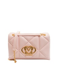 LOVE MOSCHINO GEOMETRIC Borsa convertible con flap - Borse Donna
