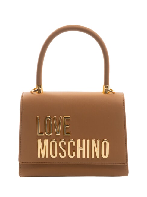 LOVE MOSCHINO BOLD LOVE Mini Bag a mano, con tracolla cammello - Borse Donna