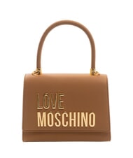 LOVE MOSCHINO BOLD LOVE Mini Bag a mano, con tracolla cammello - Borse Donna - 1