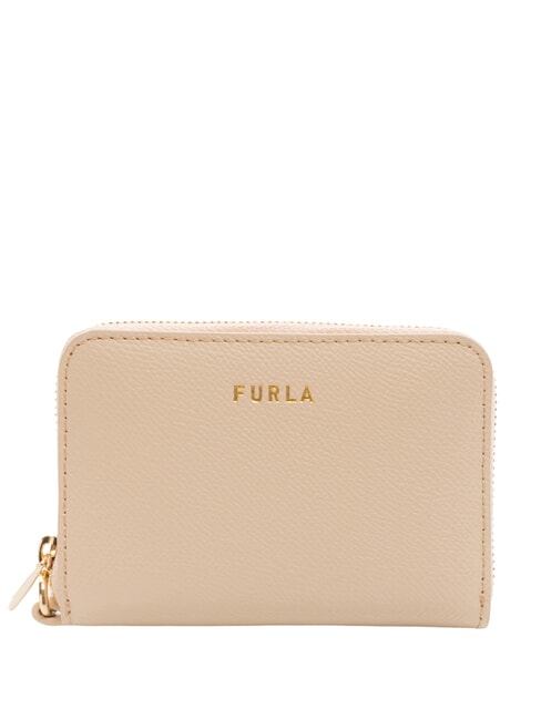 FURLA GARDENIA Portafoglio piccolo in pelle zip around ballerina - Portafogli Donna