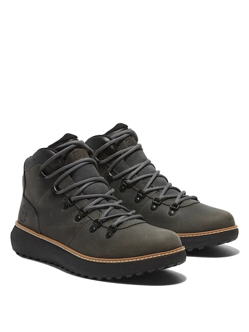 TIMBERLAND HUDSON ROAD Scarpe in pelle dark grey full grain - Scarpe Uomo