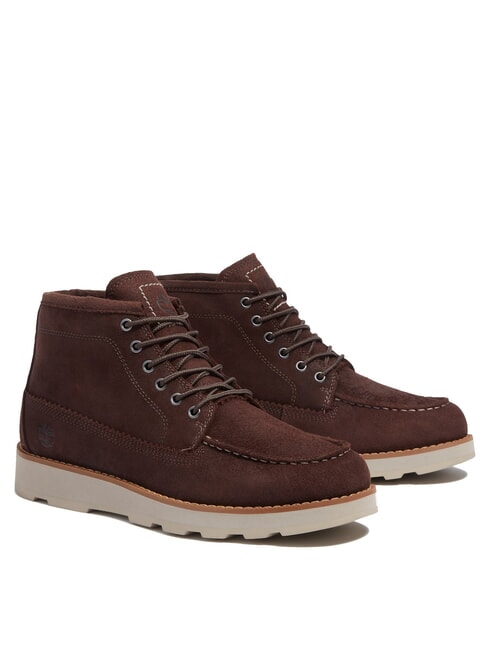 TIMBERLAND BRITTON MILLS Scarponcini in pelle  dark brown suede - Scarpe Uomo