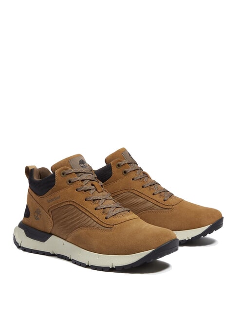 TIMBERLAND VOYAGER PARK Sneakers olive suede - Scarpe Uomo