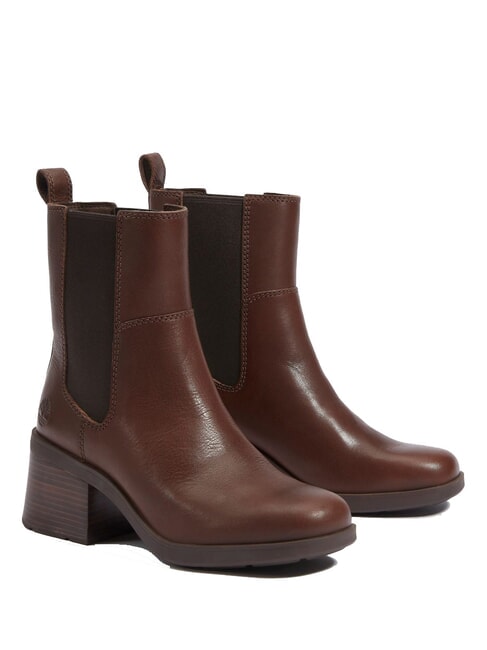 TIMBERLAND BELLEVAUX Stivaletti dark brown full grain - Scarpe Donna