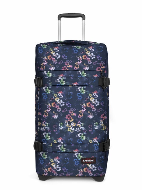 EASTPAK TRANSIT'R M Trolley misura media flora fade navy - Trolley Semirigidi