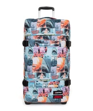 EASTPAK TRANSIT'R M x JAWS Trolley misura media - Trolley Semirigidi
