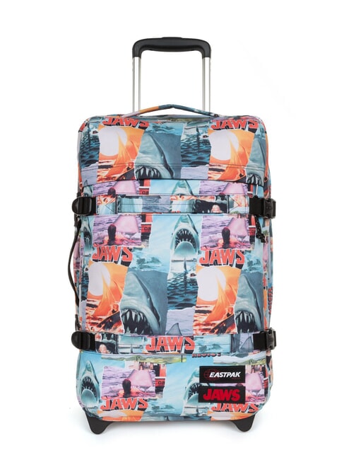EASTPAK TRANSIT'R S x JAWS Trolley bagaglio a mano jaws print - Bagagli a mano