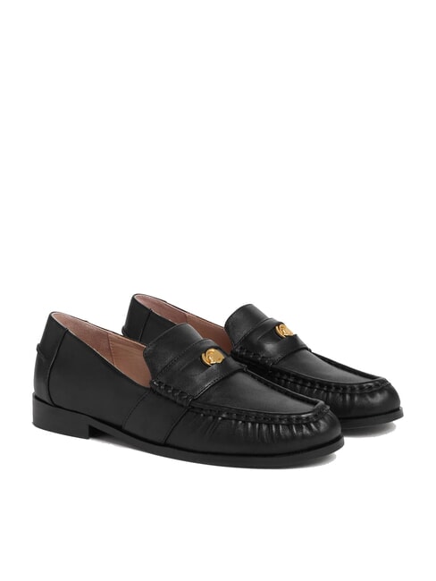 COCCINELLE C-PENNY LOAFER Mocassini in pelle liscia Nero - Scarpe Donna