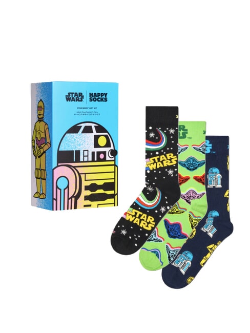 HAPPY SOCKS STAR WARS Gift set calze 3 paia black - Calze Uomo